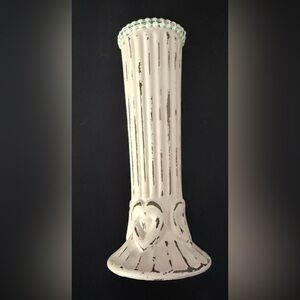 Chic Cream Decorative Single Vase
